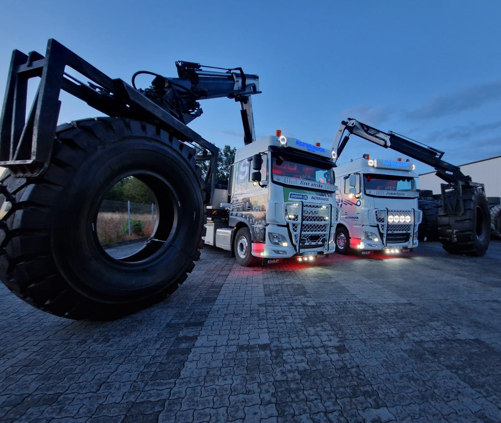 Montage-LKW für EM Reifen